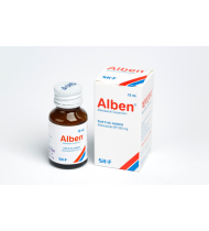 Alben Oral Suspension 10 ml bottle