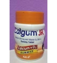 Calgum JR Chewing Gum Tablet 250 mg+250 IU