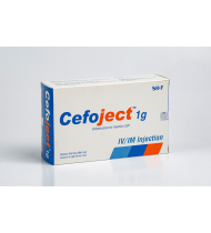 Cefoject IM/IV Injection 1 gm/vial