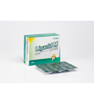 Ligazid M Tablet  2.5 mg+1000 mg