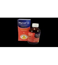 Nycof D Syrup 100 ml bottle