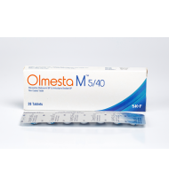 Olmesta M Tablet 5 mg+40 mg