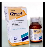 Orcef DS Powder for Suspension 50 ml bottle