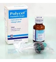 Polycef Pediatric Drops 15 ml bottle