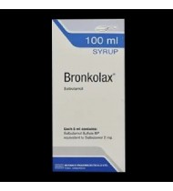 Bronkolax Syrup 100 ml bottle