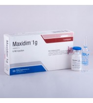 Maxidim IM/IV Injection 1 gm/vial