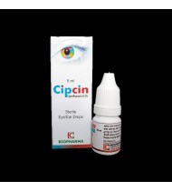 Cipcin Ophthalmic Solution 5 ml drop