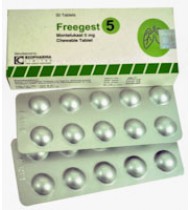 Freegest Chewable Tablet 5 mg
