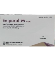 Emparol-M Tablet 5 mg+500 mg