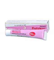 Flutiderm Ointment 10 gm tub