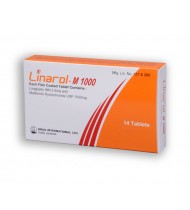 Linarol-M Tablet 2.5 mg+1000 mg