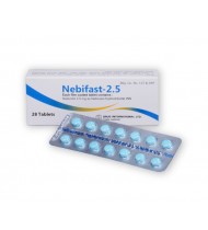Nebifast Tablet 2.5 mg