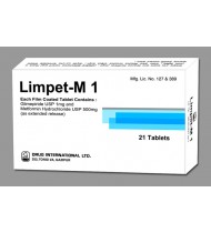 Limpet M Bilayer Tablet 1 mg+500 mg