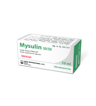 Mysulin 50/50 SC Injection 10 ml vial