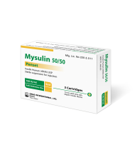 Mysulin 50/50 SC Injection 3 ml cartridge