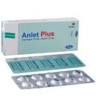 Anlet Plus Tablet 75 mg+75 mg