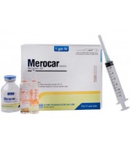 Merocar IV Injection or Infusion 1 gm/vial