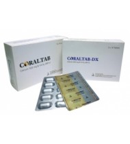 Coraltab-DX Tablet 600 mg+400 IU