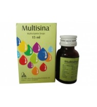 Multisina Pediatric Drops 15 ml bottle