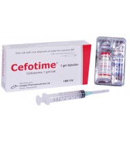 Cefotime IM/IV Injection 1 gm 