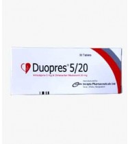 Duopres Tablet 5 mg+20 mg
