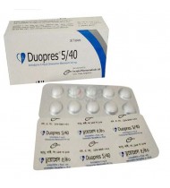 Duopres Tablet 5 mg+40 mg