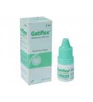 Gatiflox Ophthalmic Solution 5 ml drop