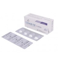 Linatab M Tablet 2.5 mg+850 mg
