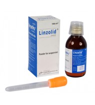 Linzolid Powder for Suspension 100 ml bottle