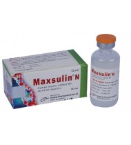 Maxsulin N SC Injection 10 ml vial