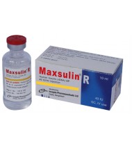 Maxsulin R SC Injection 10 ml vial