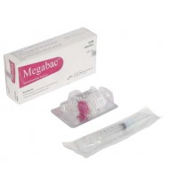 Megabac IM/IV Injection 1 MIU vial