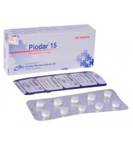 Piodar Tablet 15 mg