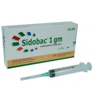 Sidobac IM/IV Injection 1 gm vial