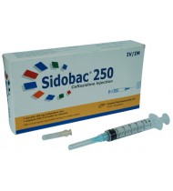 Sidobac IM/IV Injection 250 mg vial