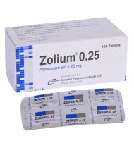 Zolium Tablet 0.25 mg