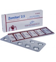 Zomitan Tablet 2.5 mg