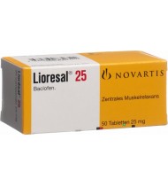Lioresal Tablet 25 mg