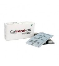 CalCor-DX Tablet 600 mg+400 IU