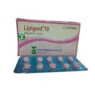 Lipigent Tablet 10 mg