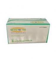 Metfo XR Tablet (Extended Release) 1000 mg