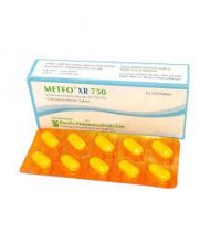 Metfo XR Tablet (Extended Release) 750 mg