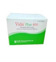Vida Plus Tablet 50 mg+850 mg