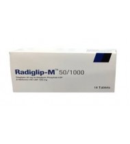 Radiglip-M Tablet (Extended Release) 50 mg+1000 mg