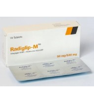 Radiglip-M Tablet (Extended Release) 50 mg+500 mg