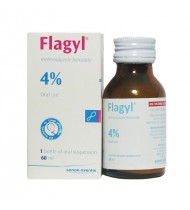Flagyl Oral Suspension 60 ml bottle