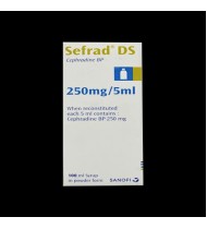 Sefrad DS Powder for Suspension 100 ml bottle