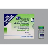 Taxotere IV Infusion 20 mg vial