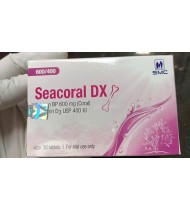 Seacoral DX Tablet 600 mg+400 IU