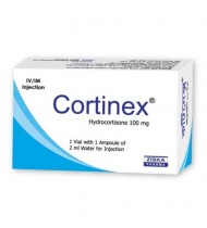 Cortinex IM/IV Injection 100 mg vial